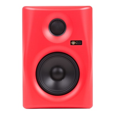 Pair of Monkey Banana Gibbon Series Active 5" Studio Monitors - Red
