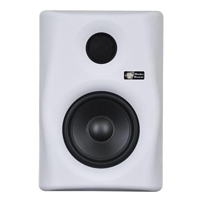 Pair of Monkey Banana Gibbon Series Active 5" Studio Monitors - White