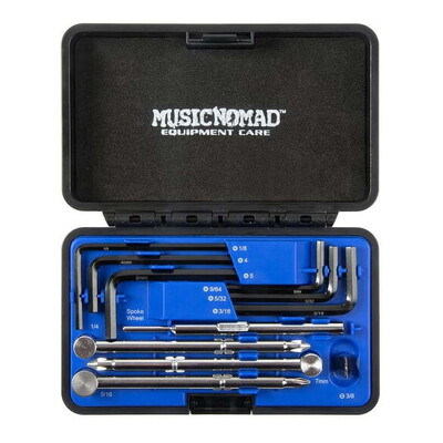 Music Nomad MN235 Premium Guitar Tech Truss Rod Wrench Set - 11-Piece