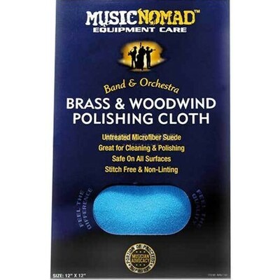Music Nomad MN730 Brass & Woodwind Untreated Polishing Cloth