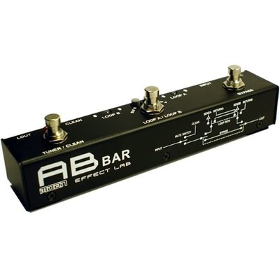 MOEN AB Bar True Bypass A/B Effects Loop Switcher