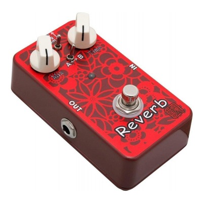 MOEN AC-RV Compact Acoustic Guitar Reverb Effect Pedal 
