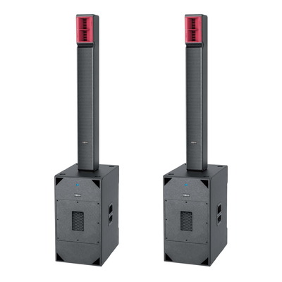 AudioCenter Dual L83+L83S Active DSP Column PA System