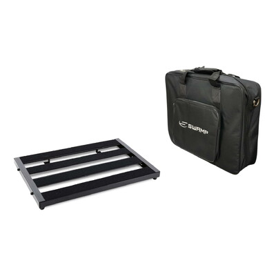 SWAMP PDB-40SM Small-Medium Pedal Board Bridge with Padded Carry Bag 45x31cm