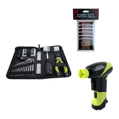 Ernie Ball Deluxe Guitar Maintenance Kit - Tools Polish & Conditioner