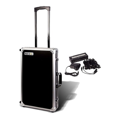 JOYO RD-3 Heavy Duty Wheely Hard Case with 10 Outlet Power Brick