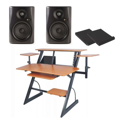 SWAMP Studio Workstation Package - 5" Studio Monitors - Black