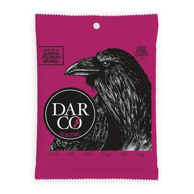 Darco D930 Extra Light Gauge Electric Guitar String Set 9-42