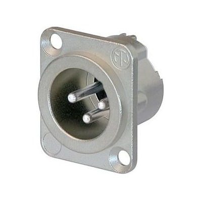 Neutrik NC3MD-LX Male XLR Panel Mount Connector