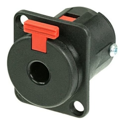 Neutrik NJ3FP6C-B 1/4" Jack Panel Mount Connector