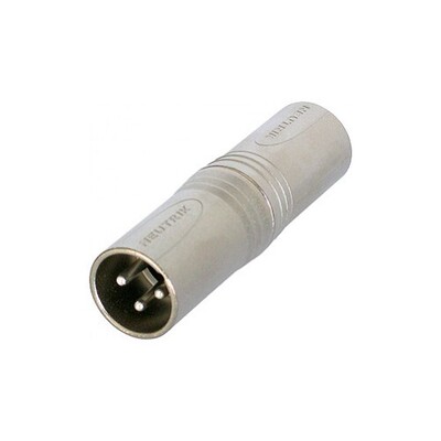 Neutrik NA3MM XLR Male to XLR Male Audio Adapter