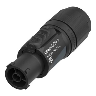 Neutrik NAC3F-TRUE1-L powerCON TRUE1 Power In Cable Connector