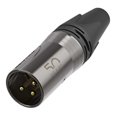Neutrik NC3MXX-50 50th Anniversary XLR 3-pin Male Cable Connector