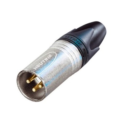 Neutrik NC3MXX-EMC EMI-Protected Audio Male 3-Pin XLR Connector