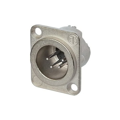 Neutrik NC4MD-LX 4-Pin XLR Male Panel Mount Connector