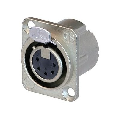 Neutrik NC5FD-LX 5-pin XLR(f) Socket Connector - D-size