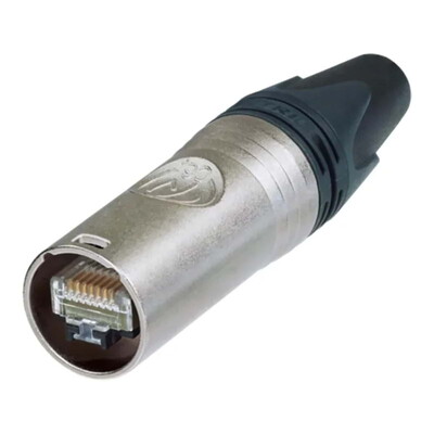 Neutrik NE8MX6 Heavy-duty Nickel-plated CAT6A Cable Connector