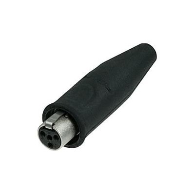 REAN RT4FC-B-W 4-pin Mini-XLR(f) Connector - Waterproof Seal