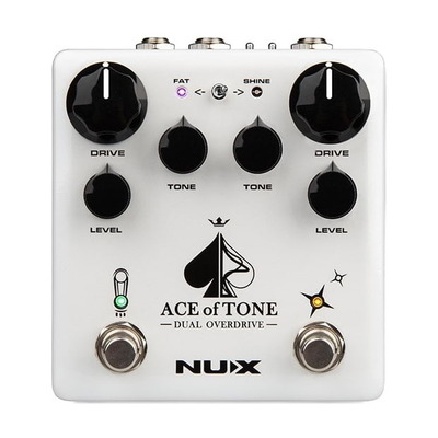 NUX NDO5 Ace Of Tone Dual Overdrive Effects Pedal