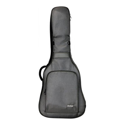 On Stage Deluxe Acoustic Guitar Gig Bag - Charcoal Grey