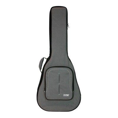 On Stage Hybrid Acoustic Guitar Gig Bag - Charcoal Gray