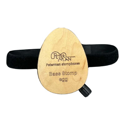 Peterman Professional Egg Stomp Box with Jack Output and Volume Control