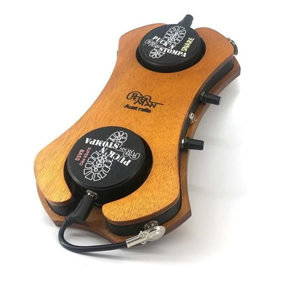 Peterman Rock'n Stomp 2 Dual Professional Stomp Box with Bass and Snare Tones