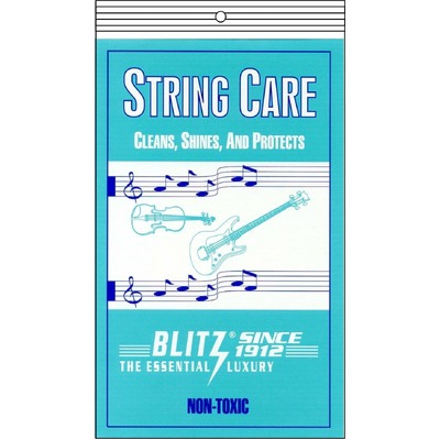 Blitz String Care B301 Cleaning Cloth for Metal Strings