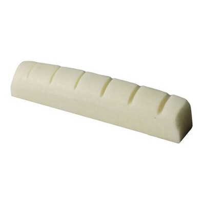 GT Acoustic Guitar Bone Fingerboard Nut - 43mm x 6mm - White