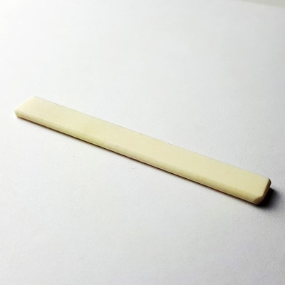 GT D001 Classical Guitar Bone Bridge Saddle - 80mm Width