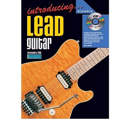 Introducing Lead Guitar Book, CD - Beginner