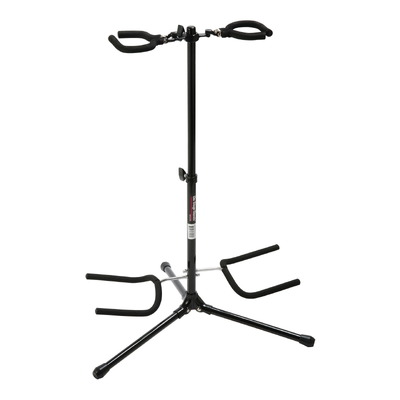 On Stage Duo Flip-It Double Guitar Stand
