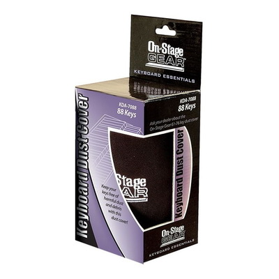 On Stage 88 Key Keyboard Dust Cover - Black