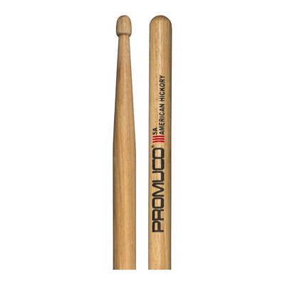 Promuco 18015A American Hickory 5A Wood Tip Drumsticks
