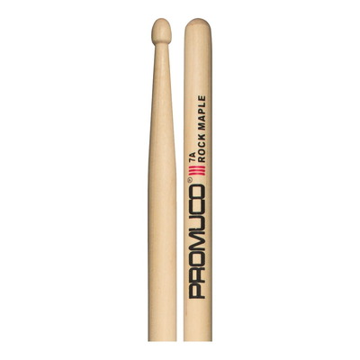 Promuco 18027A Rock Maple 7A Wood Tip Drumsticks