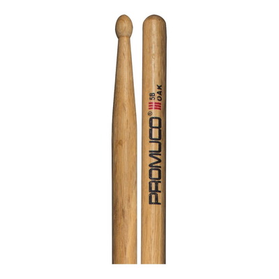 Promuco 18035B Oak 5B Wood Tip Drumsticks