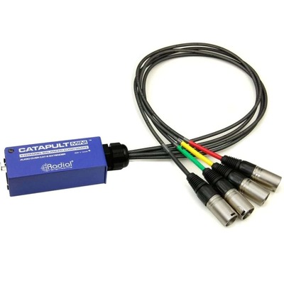 Radial Catapult Mini RX 4-Channel Cat 5 Analog Snake
