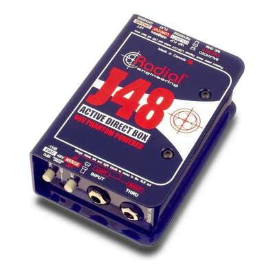Radial J48 Phantom Powered Active Direct Box