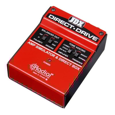 Radial JDX Direct-Drive Amp Simulator and DI Box Guitar Pedal