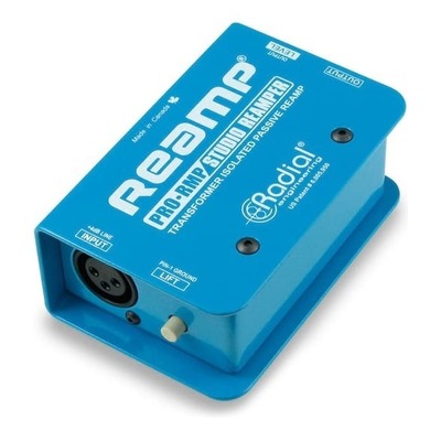 Radial ProRMP ™ Reamp ® Passive Studio Guitar Re-Amplifier