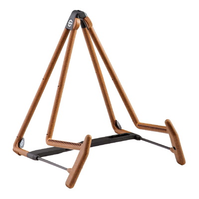 K&M 17580 Heli 2 Acoustic Guitar Stand - Cork