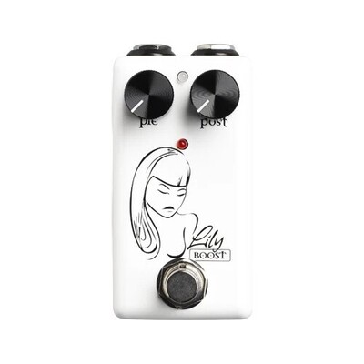Red Switch Seven Sisters Lily Boosts Effects Pedal