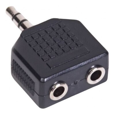 Audio Adapter - 1/8" Headphone Split - Dual Stereo