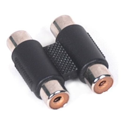 Audio Adapter - 2x RCA female to 2x RCA female