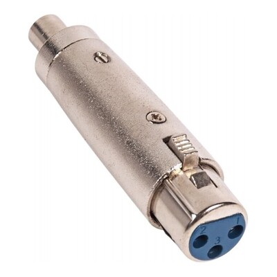 Audio Adapter - XLR female to RCA female
