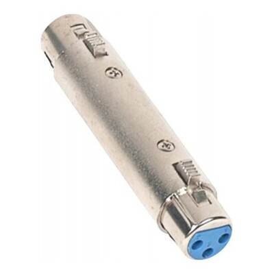 Audio Adapter - XLR female to XLR female - Balanced