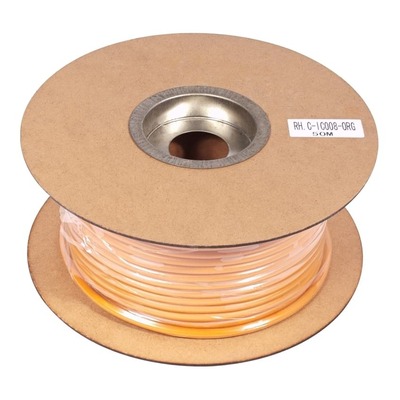 SWAMP SGC-103 Coloured Instrument / Guitar Cable Roll - ORANGE - 50m
