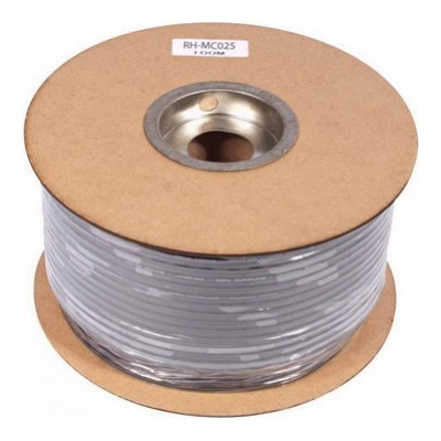 SWAMP Star-Quad Balanced Microphone Cable - Black 100m Roll