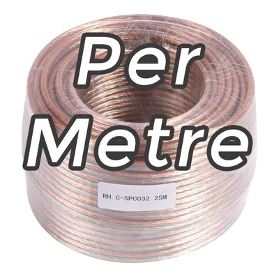 Home Theatre Figure 8 Speaker Cable - 13AWG - Per Meter