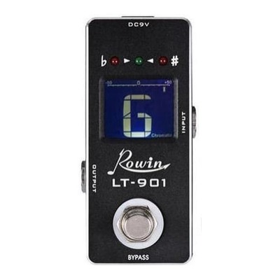 Rowin LT-901 - Mini Chromatic Tuner Guitar Pedal